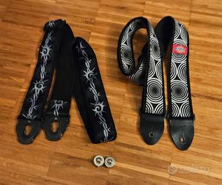 3 tracolle chitarra + attacco