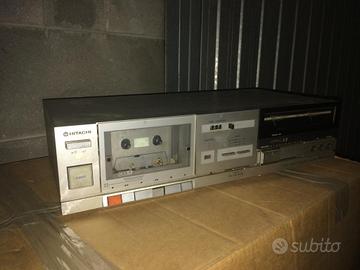 HITACHI D-E1 STEREO TAPE DECK CASSETTE VINTAGE!!