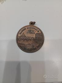 medaglia moto club Roma 1980