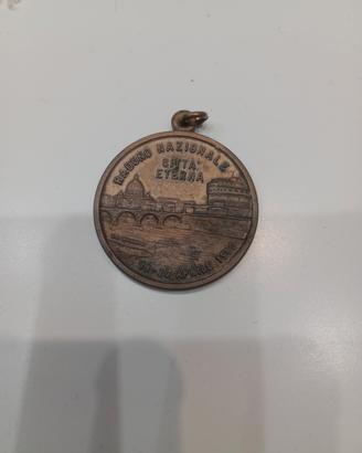medaglia moto club Roma 1980