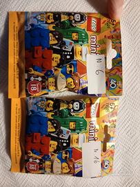 2 minifigures lego serie 18 71021 birthday girl