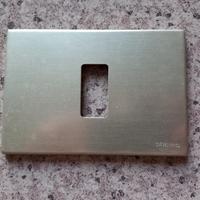 33 placchette metallo biticino vimar varie misure