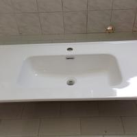 Lavabo da appoggio in ceramica 101x47