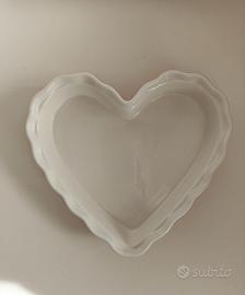 Pirofila ceramica cuore
