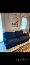Divano 3 Posti Blu