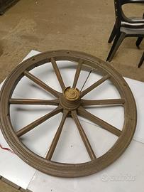 Coppia di ruote da Carrozza con Mozzo Ø 62 cm