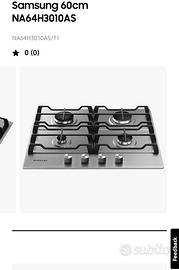 Piano cottura Samsung in acciaio inox