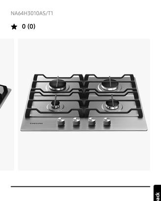 Piano cottura Samsung in acciaio inox