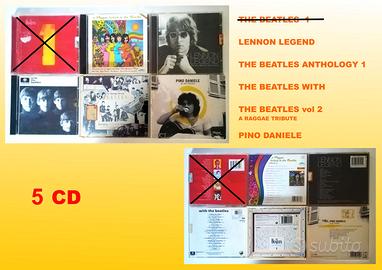 CD MUSICALI  BEATLES  , PINO DANIELE  ,  LENNON