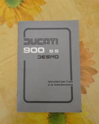 Manuale istruzioni uso DUCATI 900