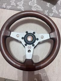 Volante Fiat d’epoca in legno
