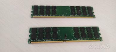 Memoria RAM DDR2 4gb x 2