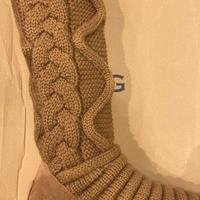 UGG tall boots chunky knit