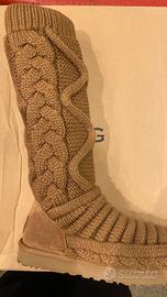 UGG tall boots chunky knit