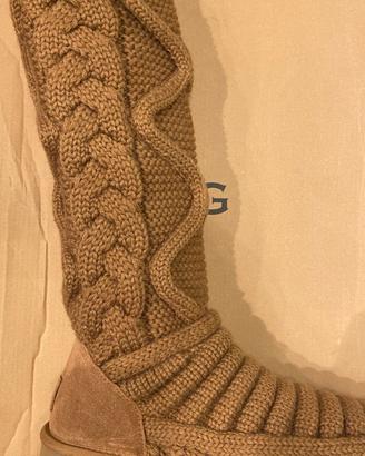 UGG tall boots chunky knit