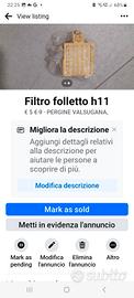 filtro folletto h11