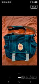 Borsa Disney jeans nera capiente spalla o tracolla
