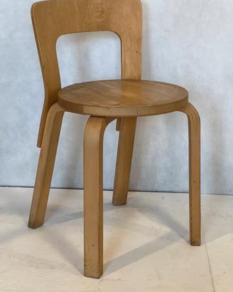 Sedia vintage Aalto 65 di Artek