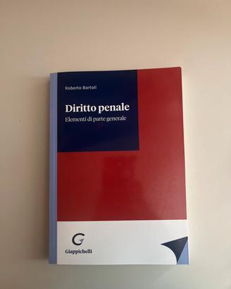 Diritto penale - elementi di parte generale