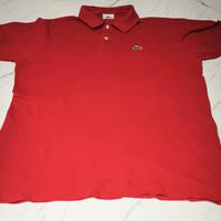 polo Lacoste rossa 