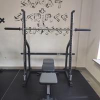 smith machine (marcy) compreso di panca 