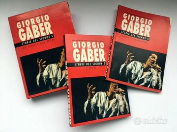 Gaber DVD Doppio Il Teatro Canzone raro ~MB~