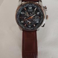 Citizen Eco-Drive A-T Alarm Radio Controlled World