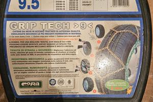 Catene neve GRIP TECH CORA Gruppo 9.5+valigetta