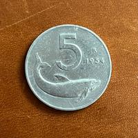 5 lire 1954