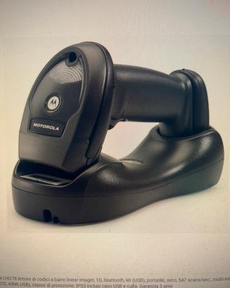 LI4278 scanner linear imager, 1D, bluetooth, USB