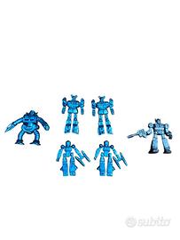 Transformer mini anni 80 5 pezzi