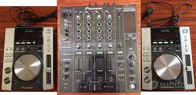 Pioneer cdj 200 + djm800 + flycase