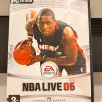 Videogioco basket Nba 06 ea sports console palla