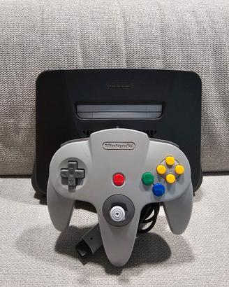 Nintendo 64 N64 Completa + Controller Grigio
