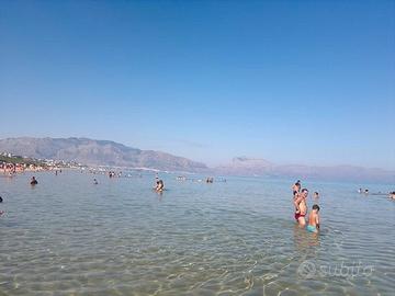 Casa con veranda vista mare