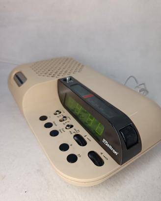 Radio sveglia Weltron 2502 space age funzionante