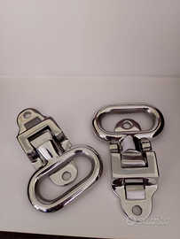 Set di gradini pieghevoli per uso nautico