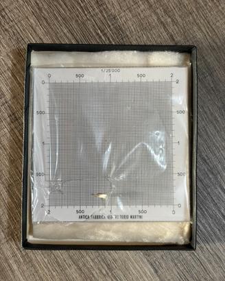 Retino tipografico vintage 1:25000 V. Martini