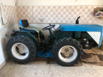 Trattore Ferrari 75 e fresa Goldoni 