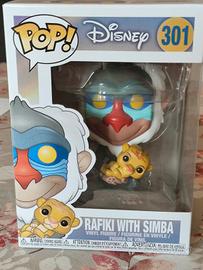 Funko Pop Rafiki con Simba 