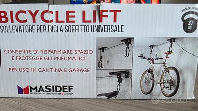 Sollevatore gancio muro per bicicletta