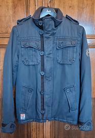 GIACCA KTM TESSUTO JEANS IMBOTTITA TG S