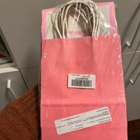 20 sacchetti di carta kraft con manici, 21 x 15 x