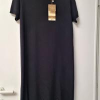 vestito nero in maglia Conbipel NUOVO !