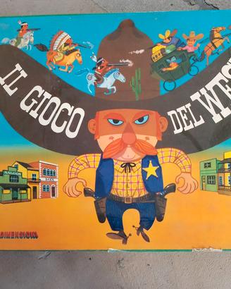 il gioco del west editrice giochi epoca 1970s