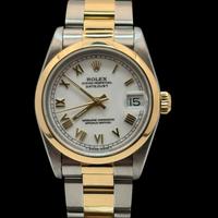 rolex datejust boy 31 mm ref 68243 acciaio oro