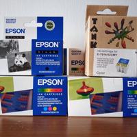 4 Cartucce Stampanti Epson Nuove scadute 