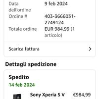 Sony Xperia 5V