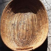 Cesti di paglia di frumento