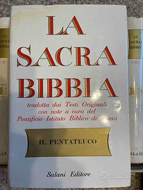 La Sacra Bibbia Salani 10 Volumi Ed 1958